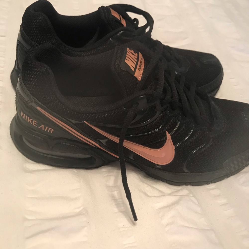 Black and Rose Gold Nike Air Torch Sneaker 10